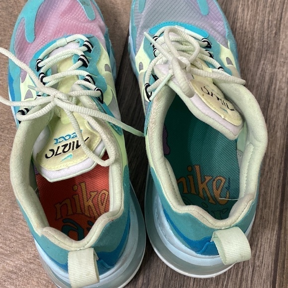 Nike air Max 270 react psychedelic art size 9